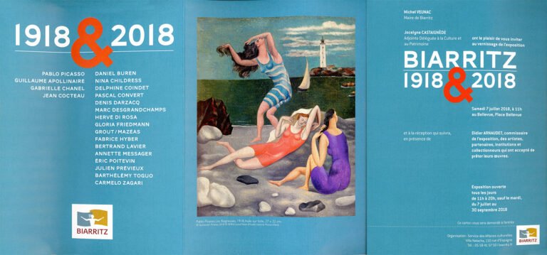 Biarritz 1918-2018, Bellevue, 2018 