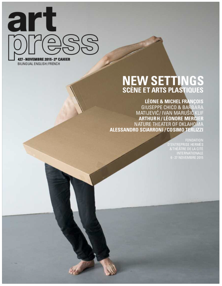Artpress – New Settings 2015