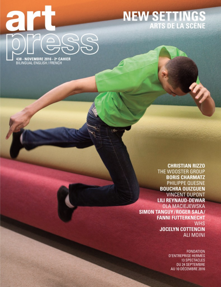 Artpress – Art de la scène 2016